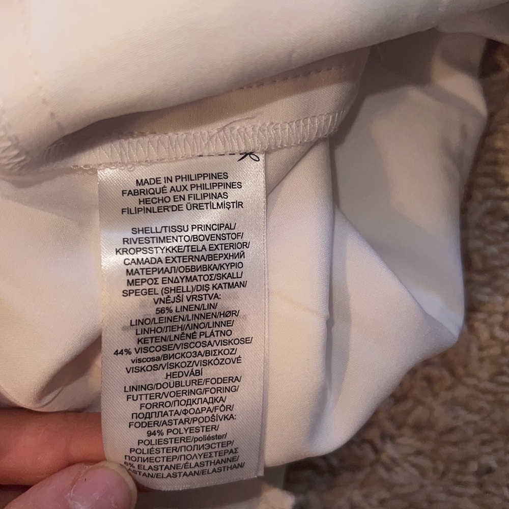 Lauren Ralph Lauren White Women's Shorts - Picture 3 of 4